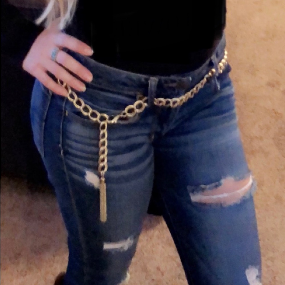 Gold Chain Belt - Picture 2 of 6